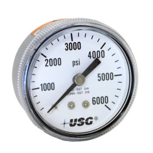 P-1522 2” Corrosion Resistant Pressure Gauges