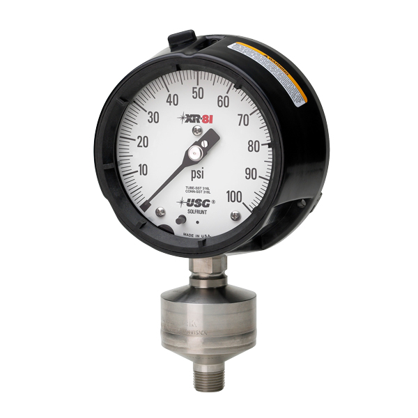 XR-81 All-Welded Process Gauge and Diaphragm Seal
