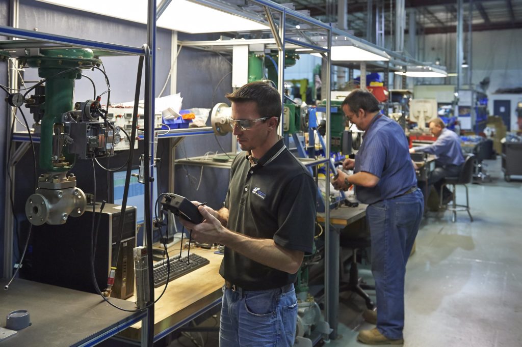 Photo of Workers working