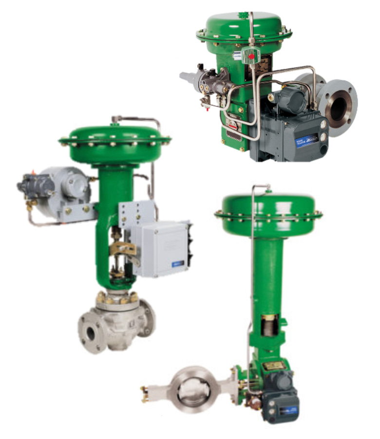 a photo of remanufacture fisher control valves